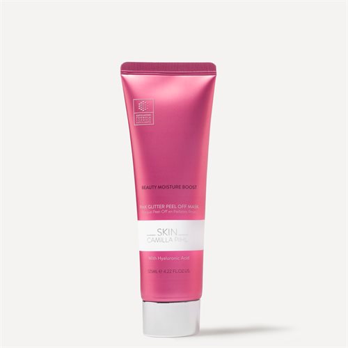 Skin Camilla Pihl Beauty Moisture Boost Pink Glitter Peel Off Mask