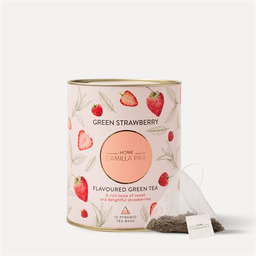 Home Camilla Pihl Green Strawberry Tea (best før april 23)